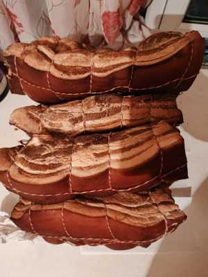 Сало копчёное.