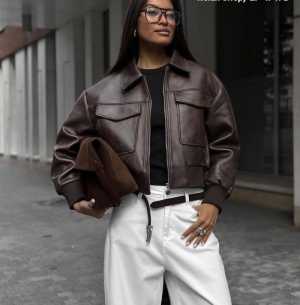 бомбер женский