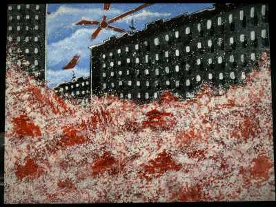 Картина гуашью