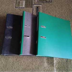 Папка с арочным механизмом новая