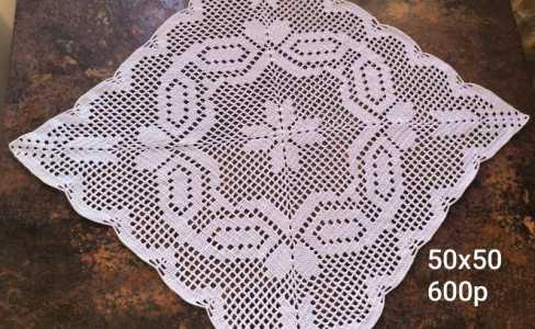 Салфетки вязаные