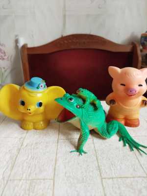 Резиновые игрушки времён СССР