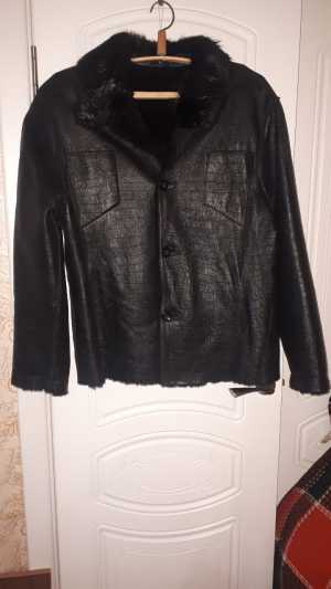 куртка кожаная мужская