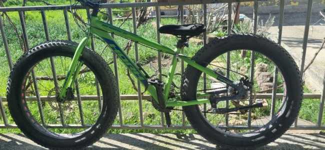 Фэтбайк Horh bubble 2024 велосипед