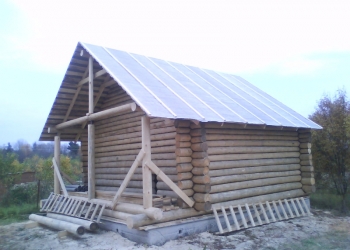 Дома и бани из бревна и бруса