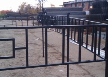 Металличесие ритуальные ограды