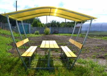 миниатюрные дачные беседки