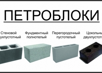 Пескобетонные блоки