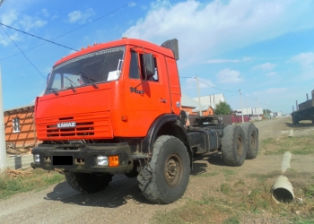 КамАЗ вездеход 44108.6х6 длина полуприцепа 12.4 метра