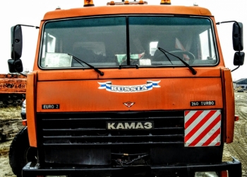 КАМАЗ 44108 вездеход с прицепом