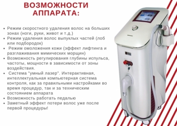 Эпиляция холодным лазером