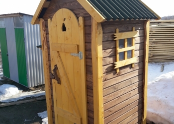 Туалет дачный