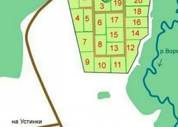 Продам участок 1 га