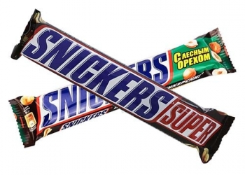 Сникерс (Snickers) супер/лесной орех 81гр.