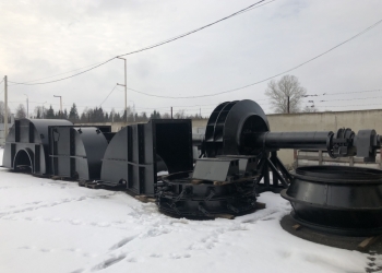 Дымосос с электродвигателем