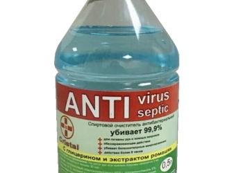Антисептик для рук и обработки помещений