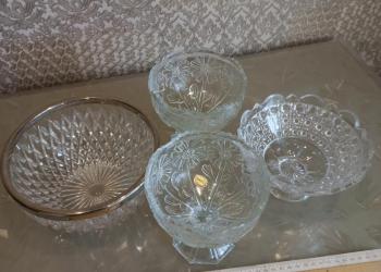 Салатники, вазы хрусталь