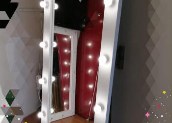 Зеркало гримерное большое с подсветкой