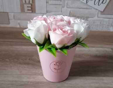 Букет из пенных роз