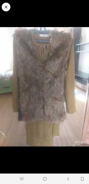 Жилетка платье