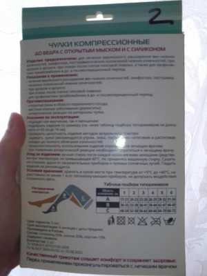 Чулки компрессионные