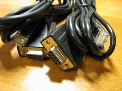 Кабель COM на RJ-45 (Ethernet)