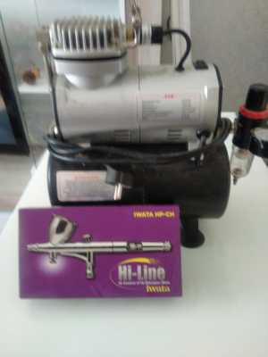 Аэрограф и компрессор