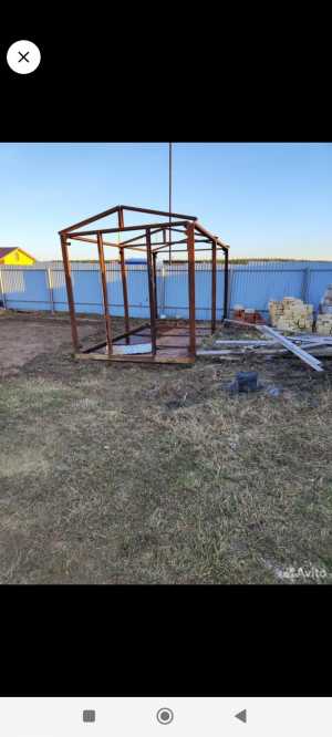 Каркас для бытовки