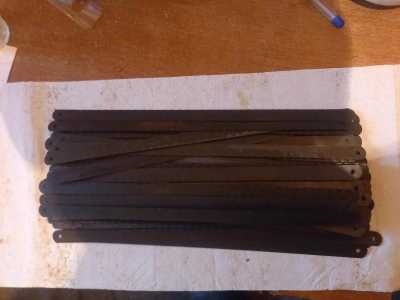 Полотна ножовочные ручные по металлу