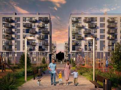 1-к квартира, 29 м2, 3/8 эт. ЖК Республика