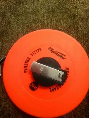 Рулетка 20 м