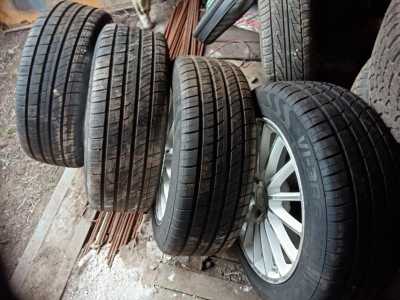 Диски с резиной летние r19 5*115 Dia 70.3, резина 235/55/19