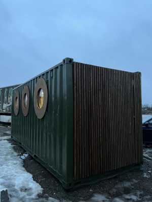 Кофейня/модульный дом из морского контейнера