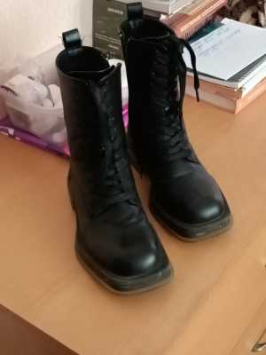 Сапоги кожа