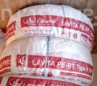 Труба для водяного теплого пола PE-RT d16x2.0 Тип 2. Lavita Корея .