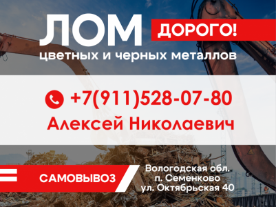 Покупаю любой вид лома(ЛЧМ,ЛЦМ,РЭЛ,РЗМ)