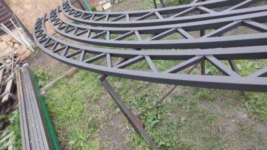 Изготовление ферм и навесы