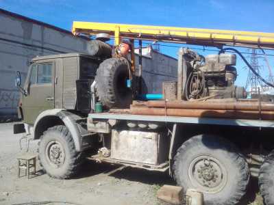 Специальная бурильная установка КАМАЗ 4310 УРБ 2А2 б/у,
