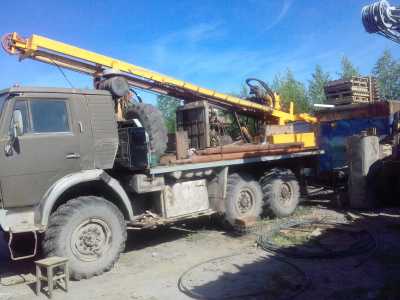 Специальная бурильная установка КАМАЗ 4310 УРБ 2А2 б/у,