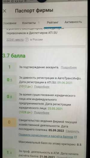 Продам ООО с НДС оборотами и АТИ
