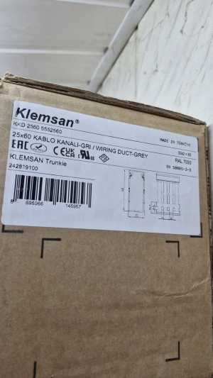 Короб RL6 25x60, DKC, Klemsan, 01166RL, din рейка MR 35x15