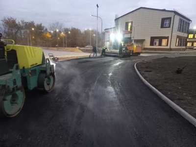 Укладка асфальта