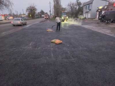 Укладка асфальта