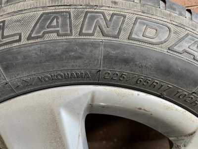 Продам шины летние б/у Yokohama Geolandar G91AT 225/65 R17 102H