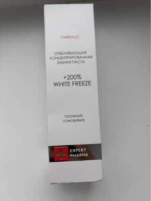 Зубная паста Faberlic