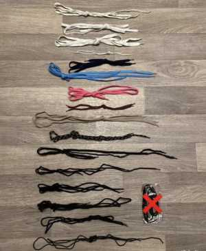 Шнурки разные