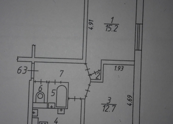 2-к квартира, 42 м2, 1/5 эт.