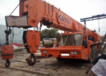Автокран Kato nk-750ys, г/п 75т, стрела 44м, 1986 г.вып.