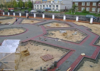 Тротуарная плитка,асфальтирование