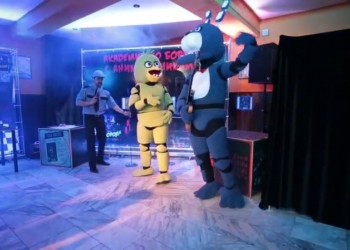 Детский праздник FNAF с аниматрониками